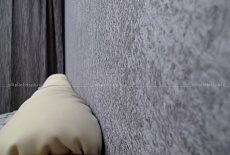 Нанесение жидких обоев